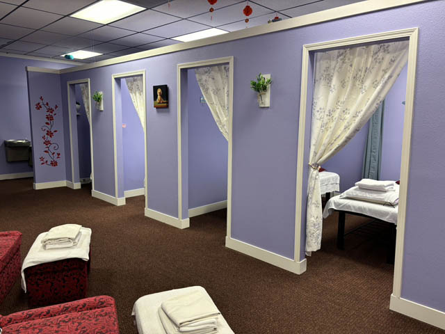 Reflexology treatment